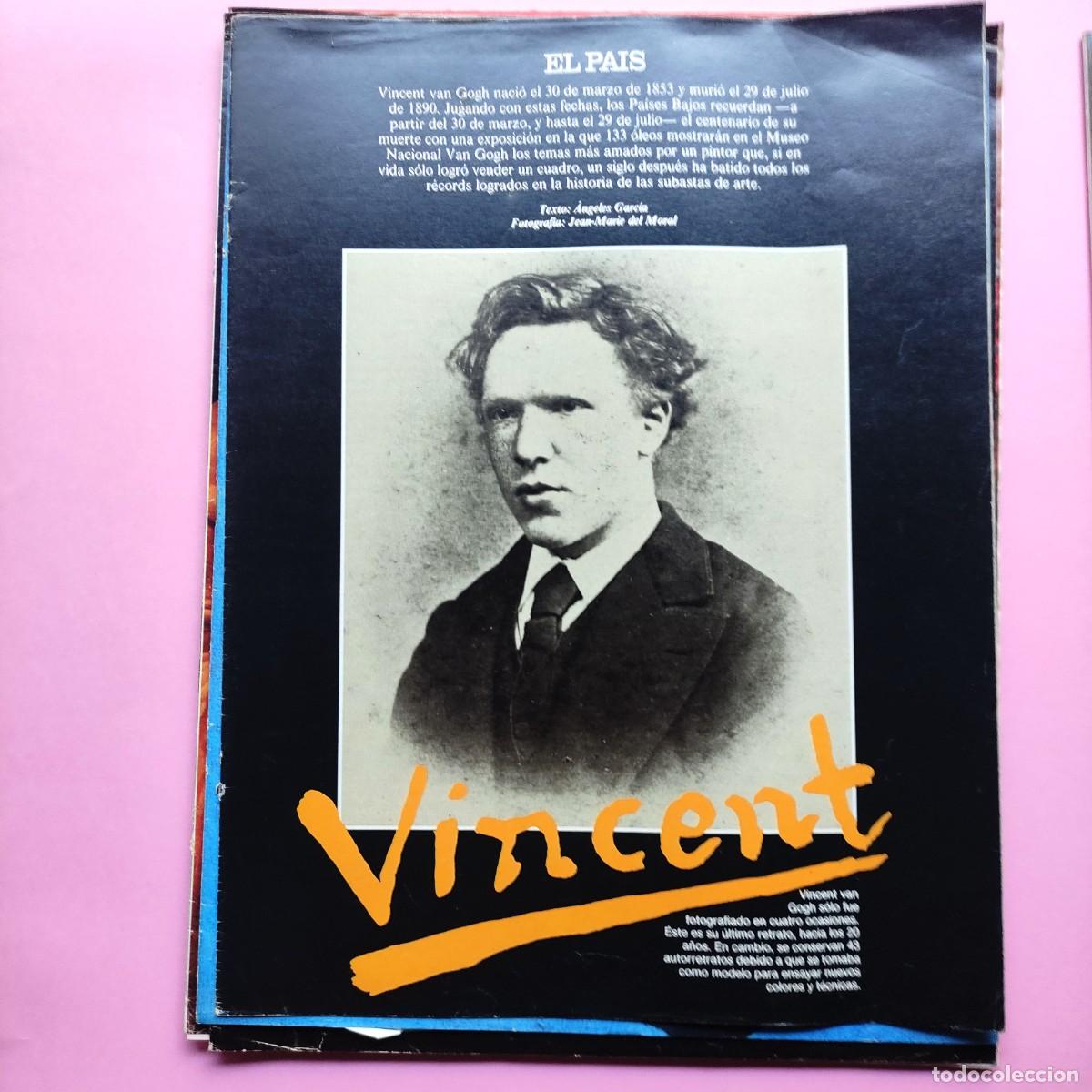 Sammeln von Zeitungen El Pa&iacute;s: VICENT VAN GOGH ** SEPARATA EL PAIS ** PINTURA ** A4