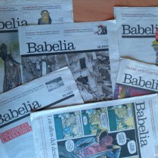 Coleccionismo de Periódico El País: LOTE SEIS BABELIA 2017-18