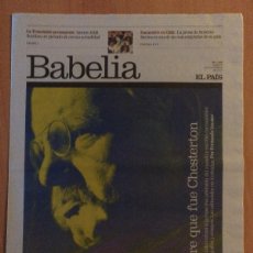 Coleccionismo de Periódico El País: BABELIA 1358 . CHESTERTON