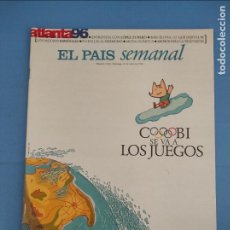 Collezionismo di Periódico El País: REVISTA EL PAIS SEMANAL ATLANTA 96 MARTIN FIZ LOPEZ ZUBERO Nº 1033 14 JULIO DE 1996