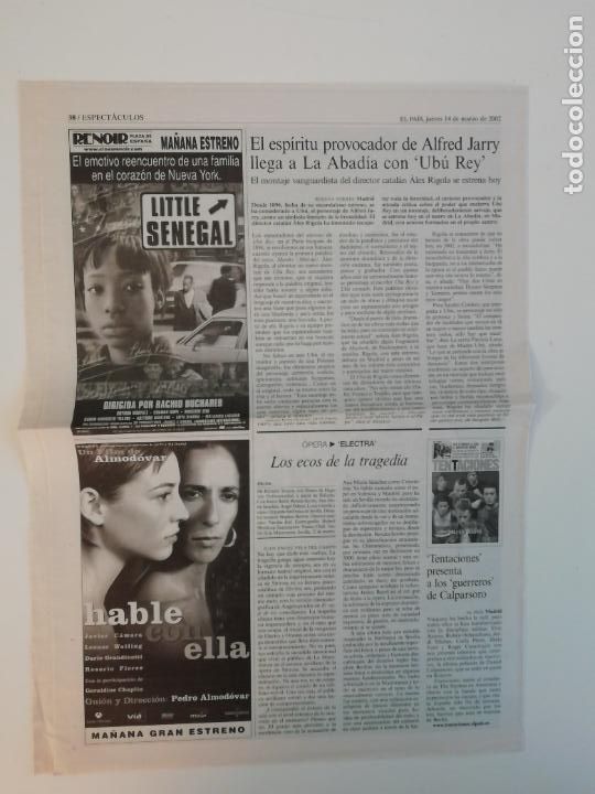 Colecionismo do Jornal El Pa&iacute;s: Alfred Jarry Ub&uacute; Rey Abad&iacute;a Elektra Maestranza Jan van Eyck Brujas Goya Maella Valencia 14 III 2002