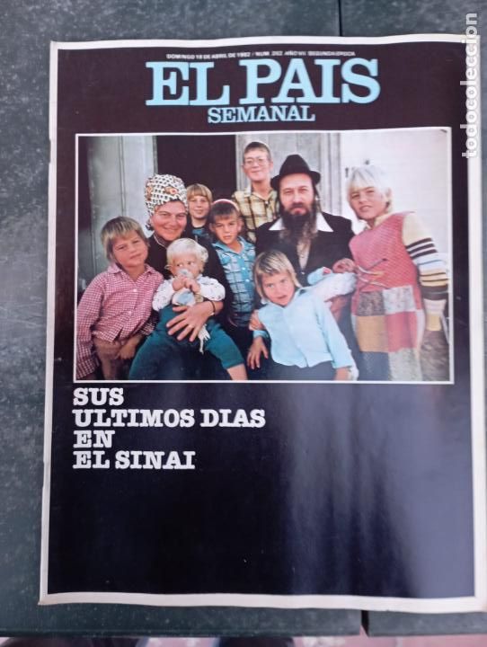 Sammeln von Zeitungen El Pa&iacute;s: REVISTA EL PAIS N&ordm; 262,TRANSICION.