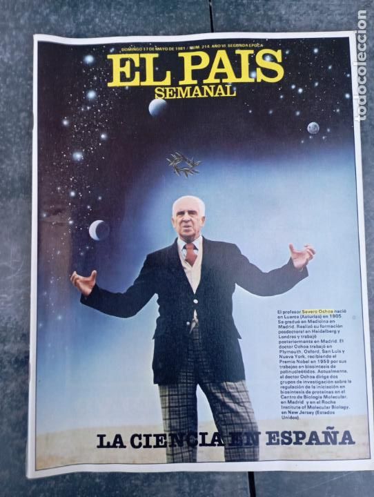 Collezionismo di Peri&oacute;dico El Pa&iacute;s: REVISTA EL PAIS N&ordm; 214,TRANSICION.