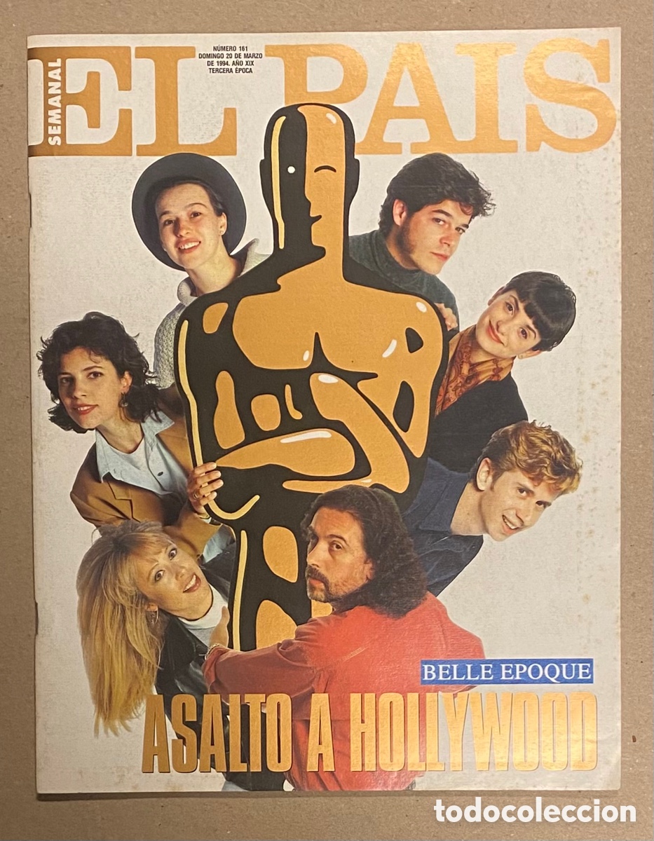 Collezionismo di Peri&oacute;dico El Pa&iacute;s: EL PA&Iacute;S N&deg; 161 (1994). BELLE EPOQUE ASALTO A HOLLYWOOD, WAYNE RAINEY,&hellip; VER SUMARIO EN FOTOGRAF&Iacute;AS