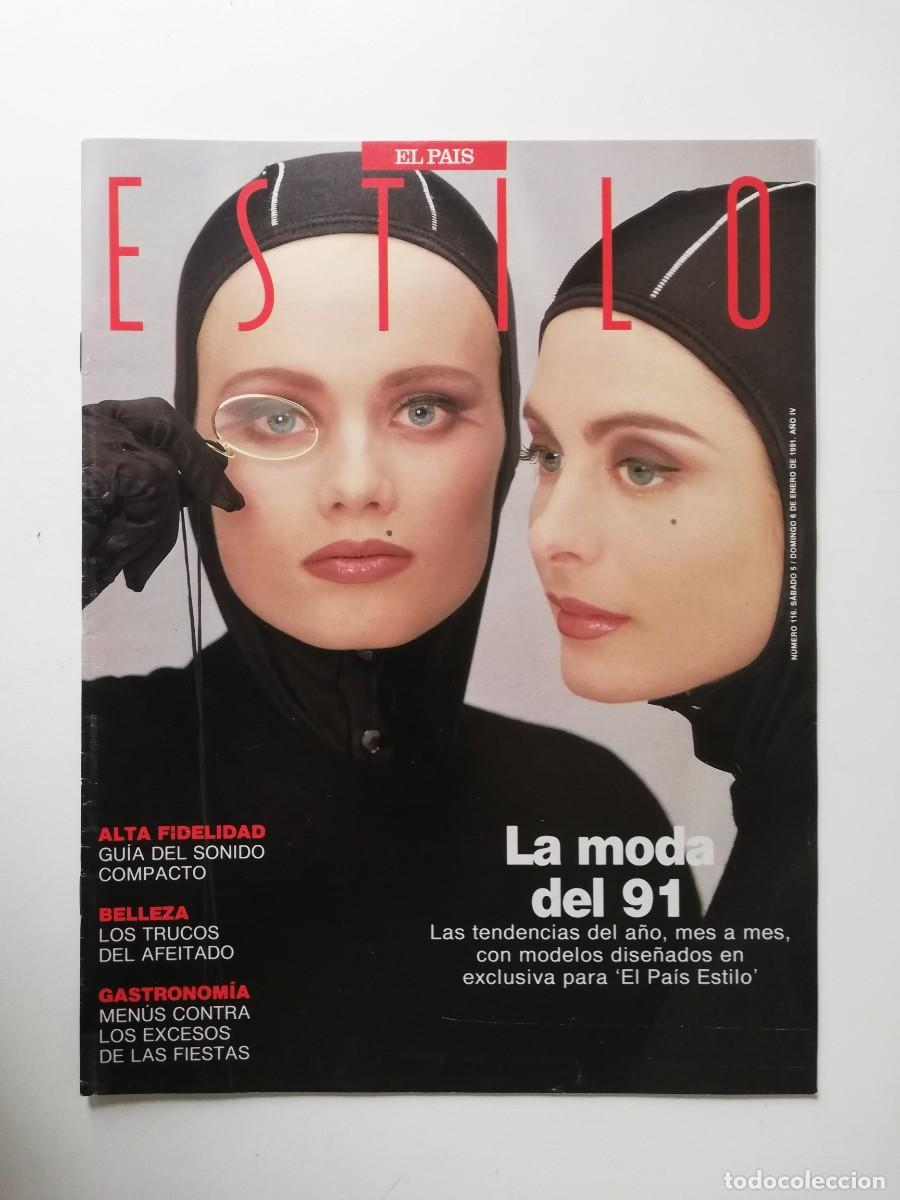 Sammeln von Zeitungen El Pa&iacute;s: REVISTA ESTILO EL PAIS A&Ntilde;O IV - 1991 N&ordm; 116 SUSAN ROSE Y JOANNA FERRONE