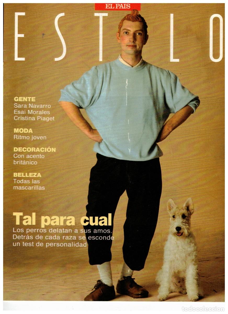 Collection Newspaper El Pa&iacute;s: 1990 SARA NAVARRO. ESAI MORALES. JODEY WATLEY. BLANCA CALVO. GUADALUPE S&Aacute;NCHEZ. MANUEL OUTOMURO.