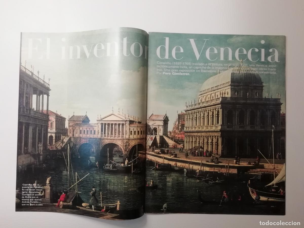 Collezionismo di Peri&oacute;dico El Pa&iacute;s: Reportaje El invento de Venecia Antonio Canal Canaletto Bellotto Pere Gimferrer Pintura Arte