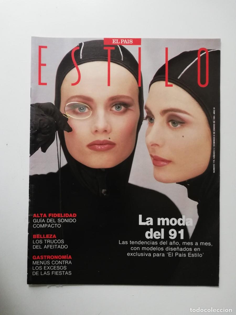 Sammeln von Zeitungen El Pa&iacute;s: REVISTA ESTILO EL PAIS A&Ntilde;O IV - 1991 N&ordm; 116 SUSAN ROSE Y JOANNA FERRONE