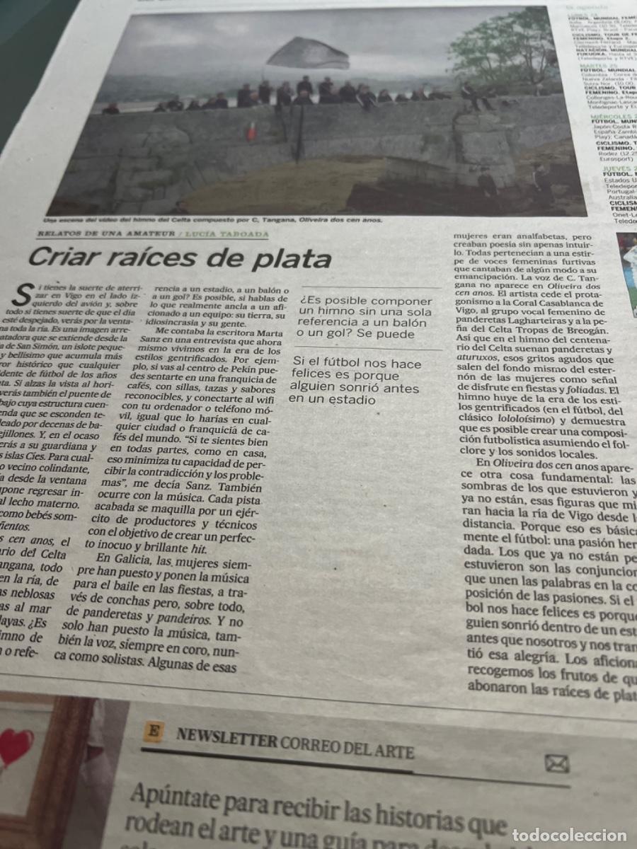 Collezionismo di Peri&oacute;dico El Pa&iacute;s: Dossier Historia CELTA DE VIGO. OLIVEIRA DOS CEN ANOS. C. TANGANA. GIR&Aacute;LDEZ.