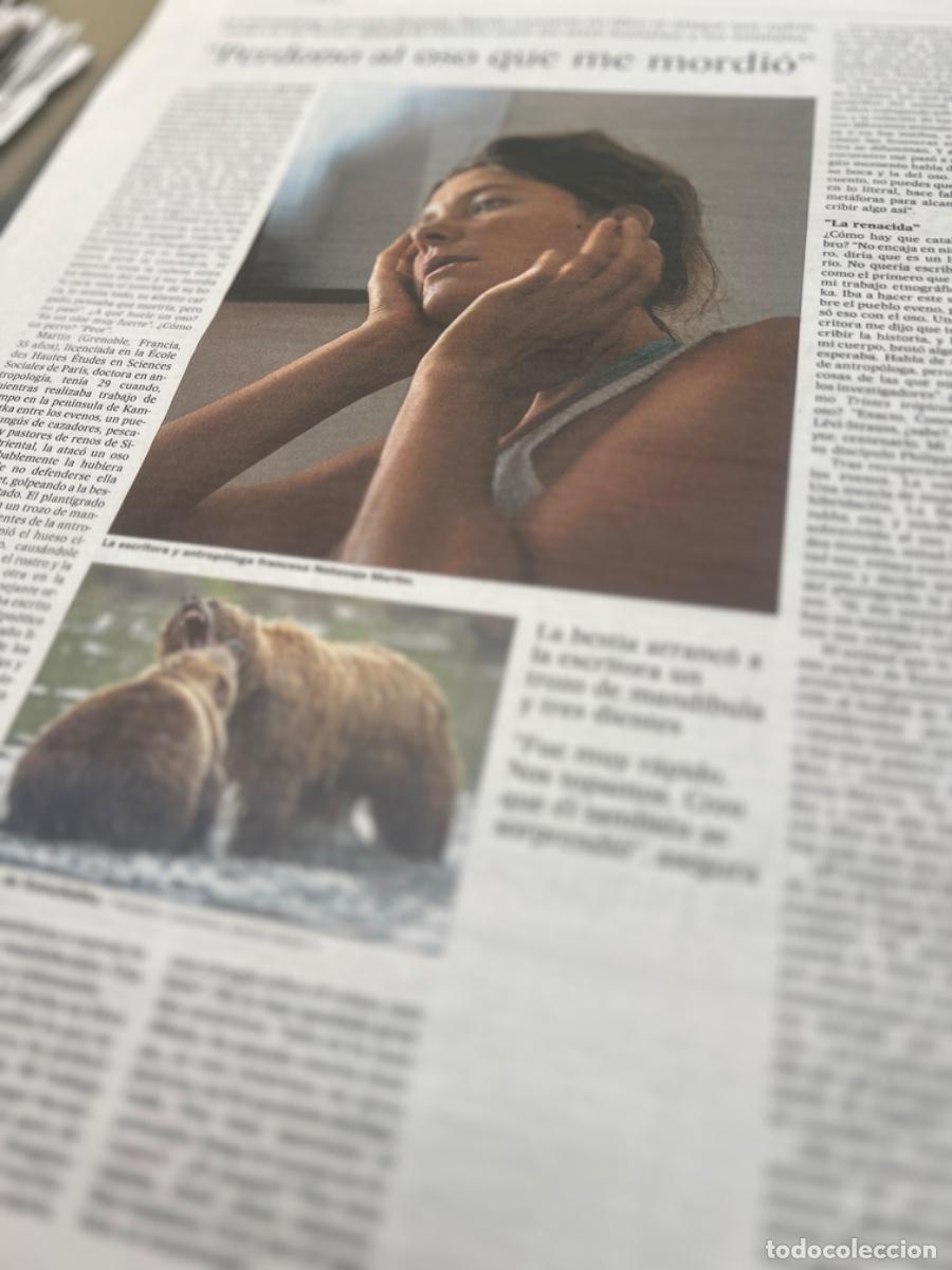 Collectionnisme de Journal El Pa&iacute;s: Art&iacute;culo sobre NATASSJA MARTIN. Libro Creer en las fieras. Relaci&oacute;n seres humanos y animales.