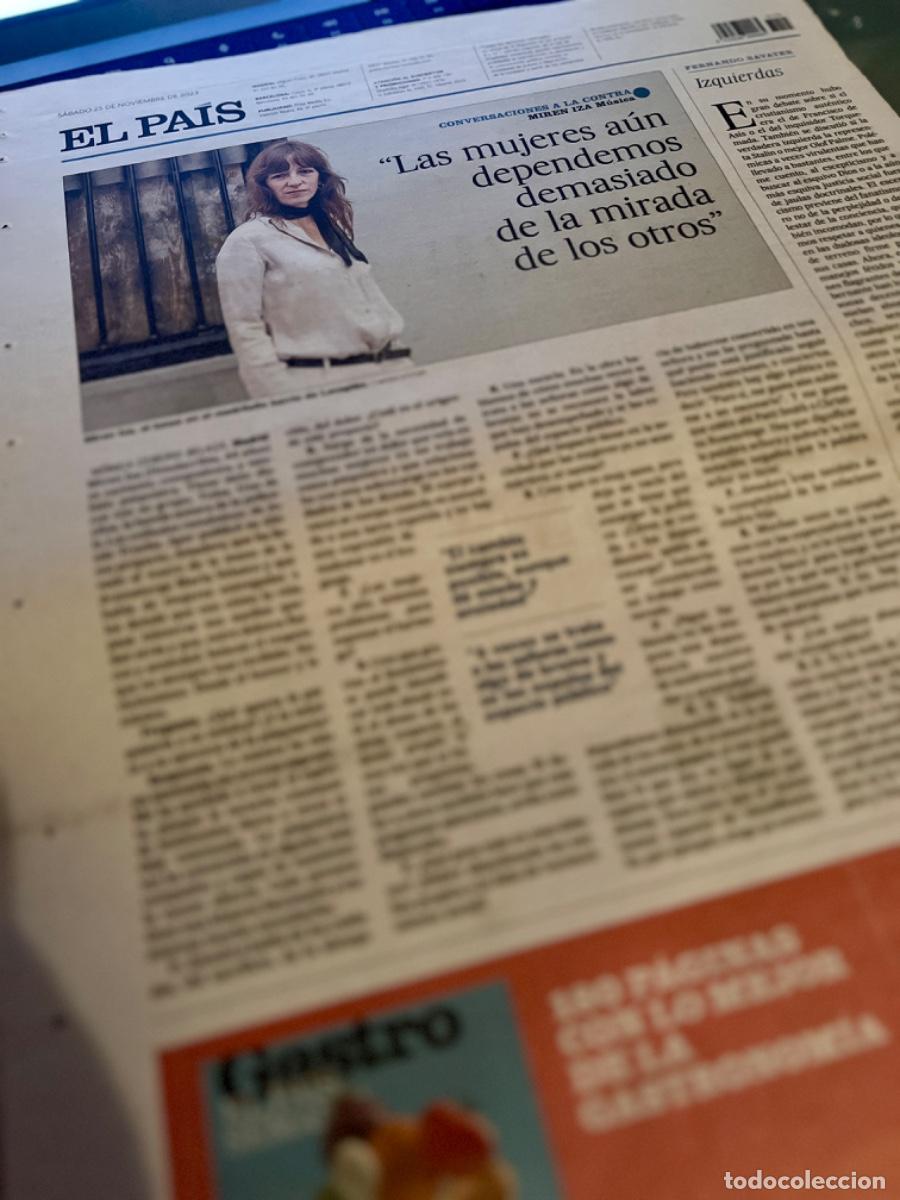 Collezionismo di Peri&oacute;dico El Pa&iacute;s: TULSA. MIREN IZA. Art&iacute;culo prensa con entrevista.