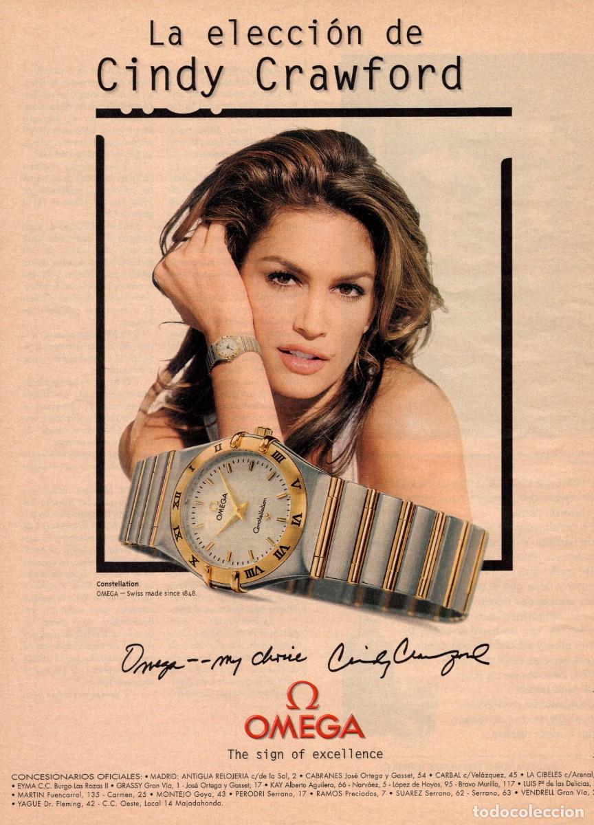 Collezionismo di Peri&oacute;dico El Pa&iacute;s: Publicidad El Pa&iacute;s Semanal. OMEGA. the sign of excellence. Noviembre 1997.