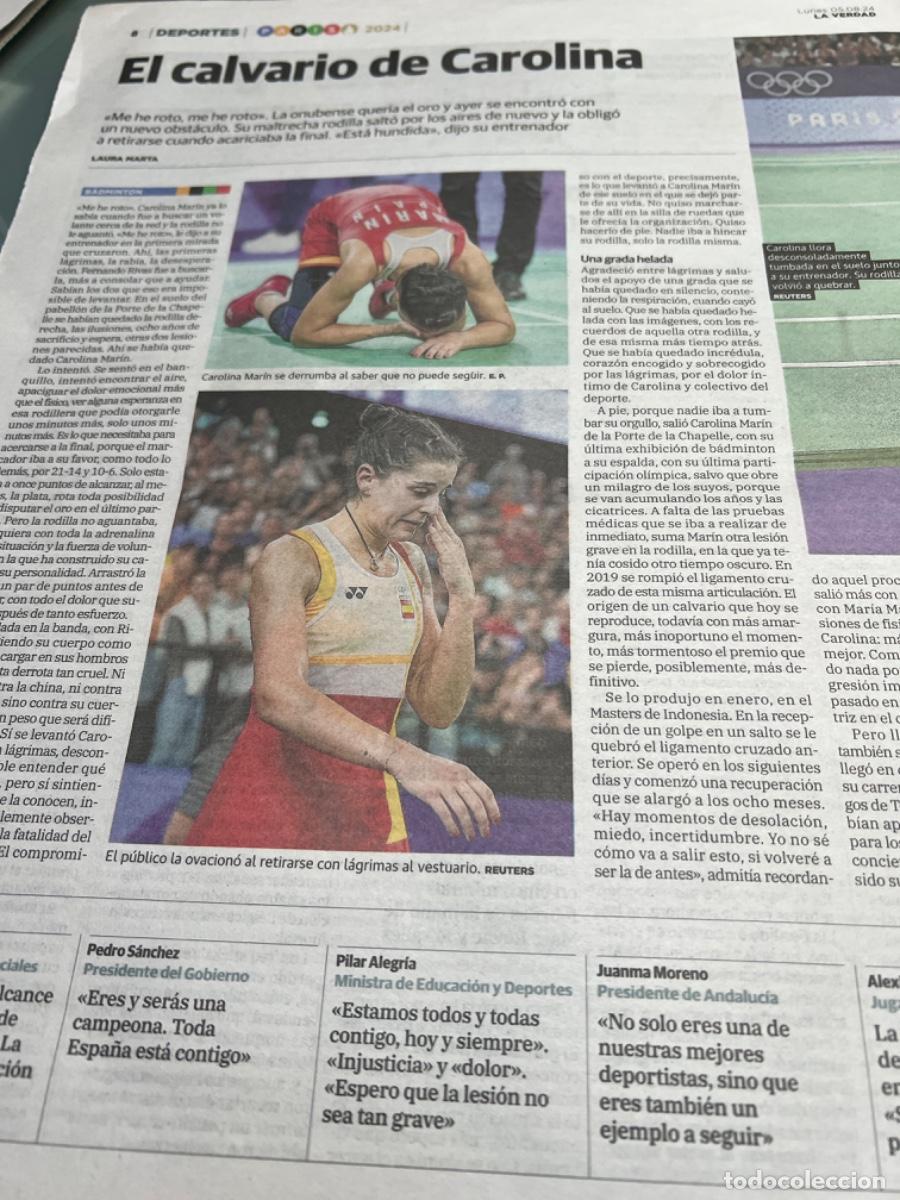 Colecionismo do Jornal El Pa&iacute;s: Dossier CAROLINA MAR&Iacute;N. B&aacute;dminton.