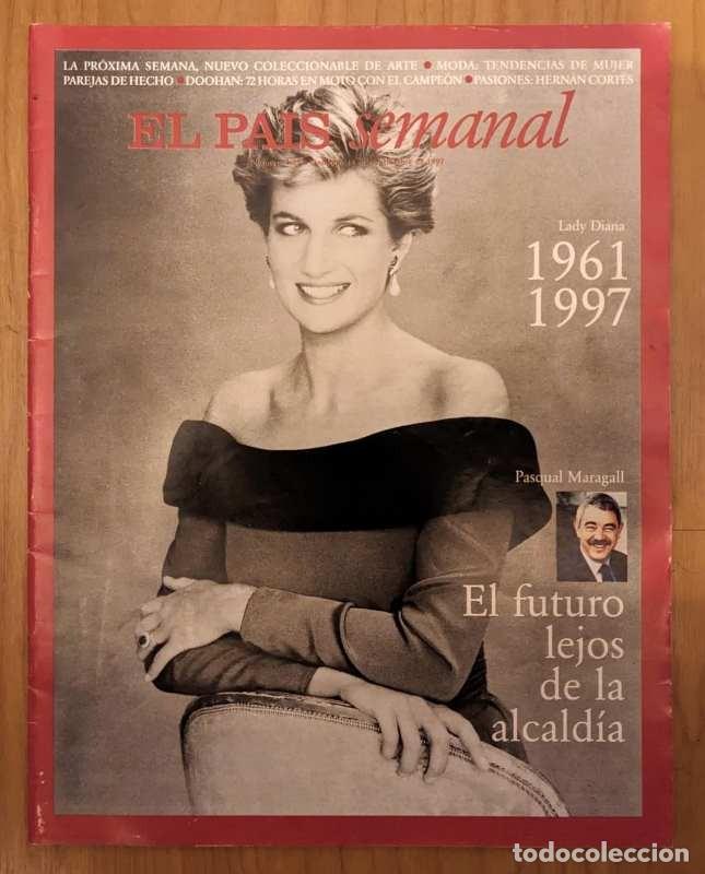 Colecionismo do Jornal El Pa&iacute;s: EL PAIS SEMANAL #1094 14 Septiembre 1997 Princess Diana Death Princesa Diana Mick Doohan magazine