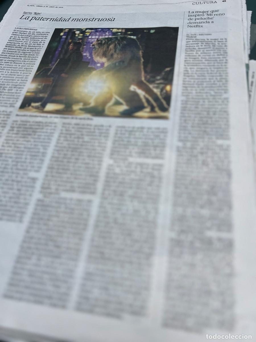 Coleccionismo de peri&oacute;dico El Pa&iacute;s: ERIC. Serie de ABI MORGAN. BENEDICT CUMBERBATCH - Foto 1