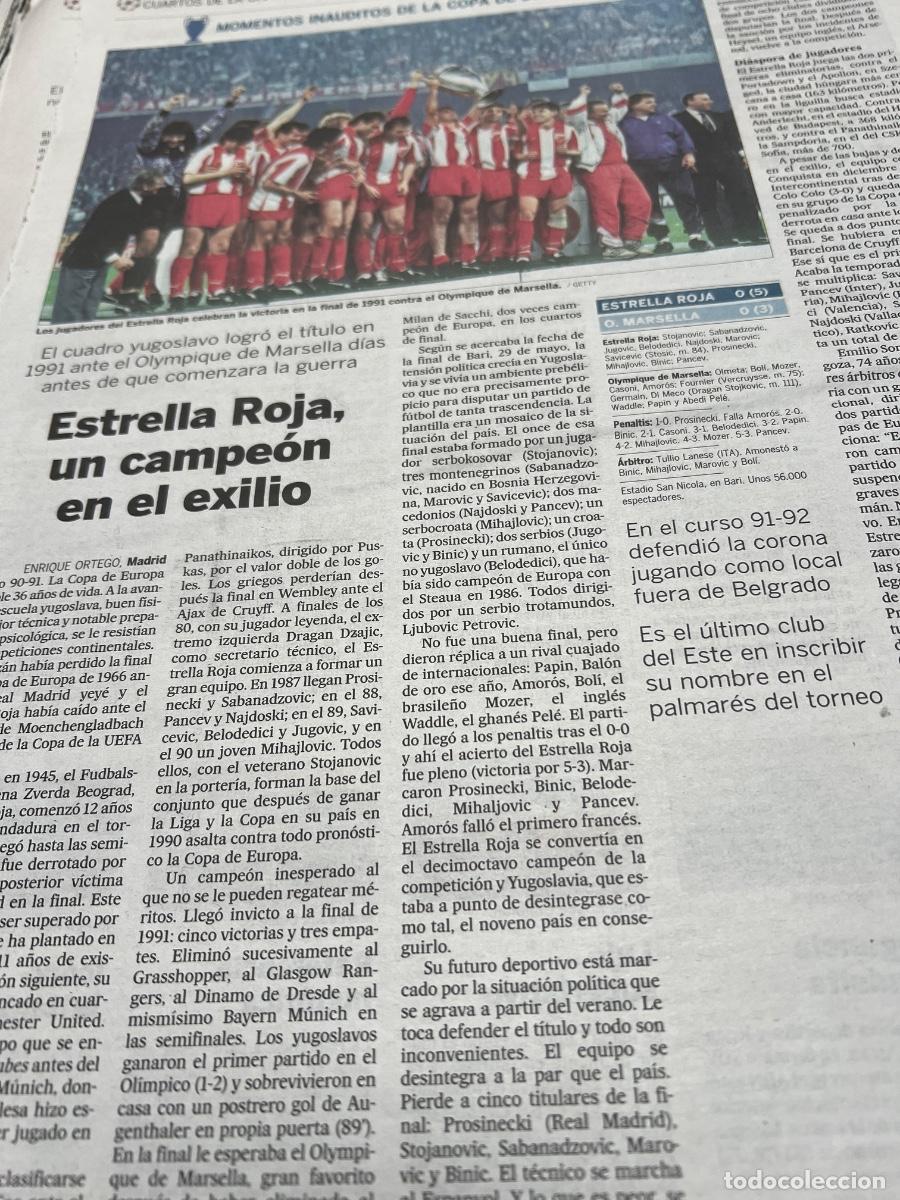 Colecionismo do Jornal El Pa&iacute;s: Historia F&Uacute;TBOL COPA DE EUROPA-CHAMPION. ESTRELLA ROJA.
