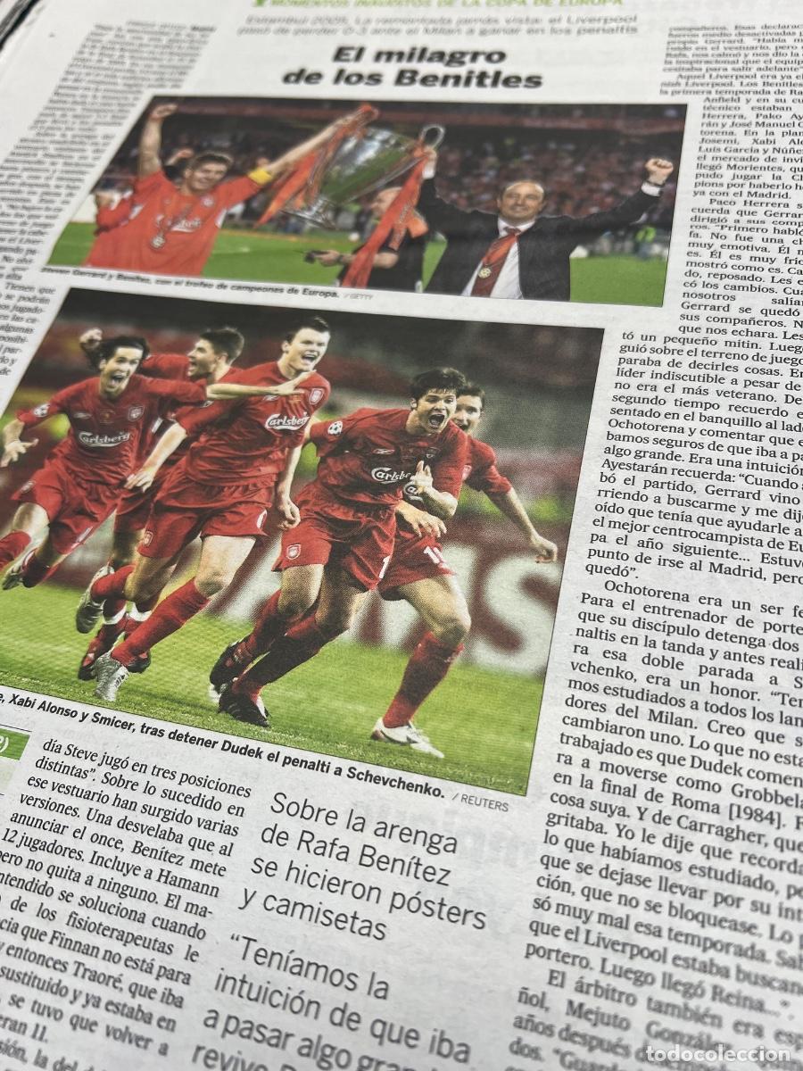 Colecionismo do Jornal El Pa&iacute;s: Historia F&Uacute;TBOL COPA DE EUROPA-CHAMPION. LIVERPOOL. Final 2005 con MIL&Aacute;N. BEN&Iacute;TEZ. GERRARD