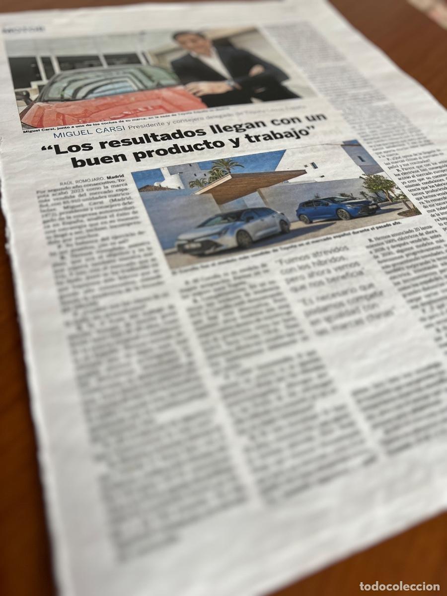 Collection Newspaper El Pa&iacute;s: TOYOTA-LEXUS. HISTORIA AUTOMOCI&Oacute;N. AUTOM&Oacute;VIL.