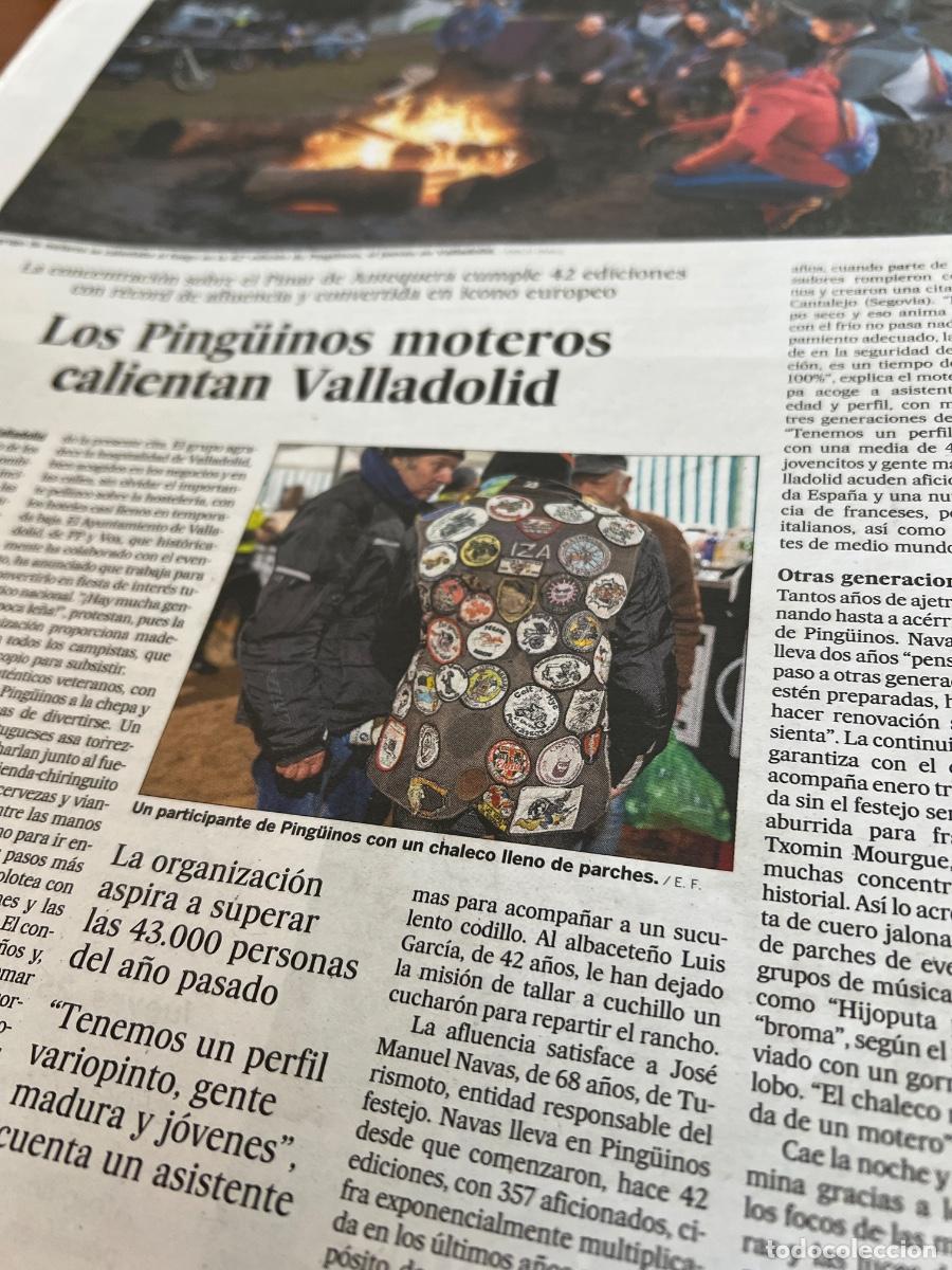 Collection Newspaper El Pa&iacute;s: CONCETRACI&Oacute;N MOTERA. MOTOS-MOTORISTAS PING&Uuml;INOS EN VALLADOLID. PINAR DE ANTEQUERA.