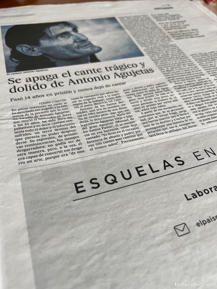 Collection Newspaper El Pa&iacute;s: ANTONIO AGUJETAS. FLAMENCO.
