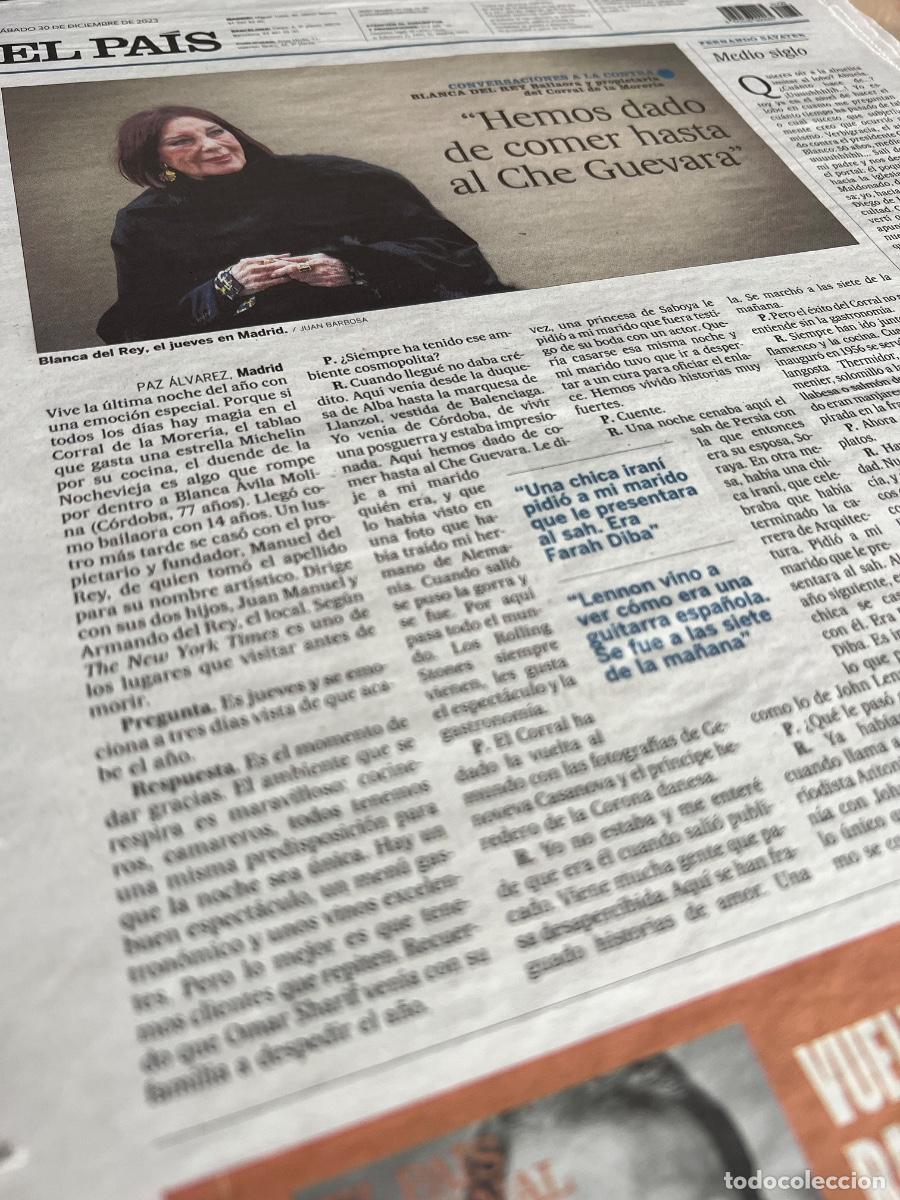 Collection Newspaper El Pa&iacute;s: BLANCA DEL REY. BAILAORA. CORRAL DE LA MORER&Iacute;A. FLAMENCO.