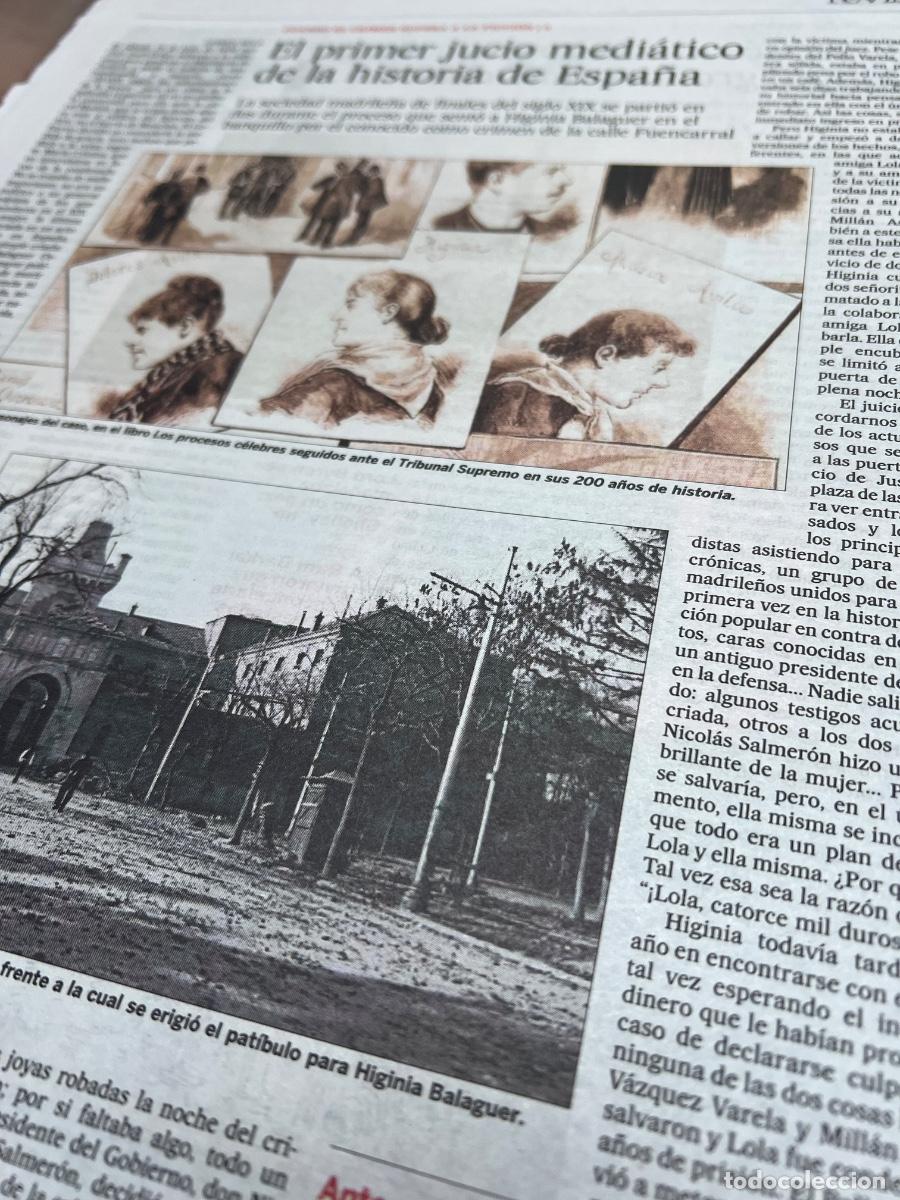 Collection Newspaper El Pa&iacute;s: CR&Oacute;NICA NEGRA. CRIMEN DE FUENCARRAL. HIGINIA BALAGUER.