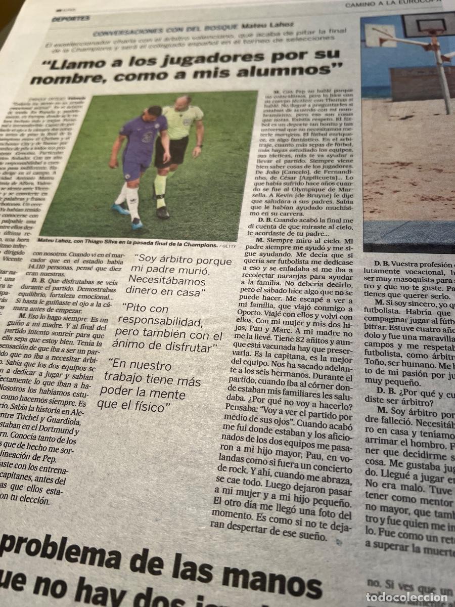 Collection Newspaper El Pa&iacute;s: VICENTE DEL BOSQUE. MATEU LAHOZ.