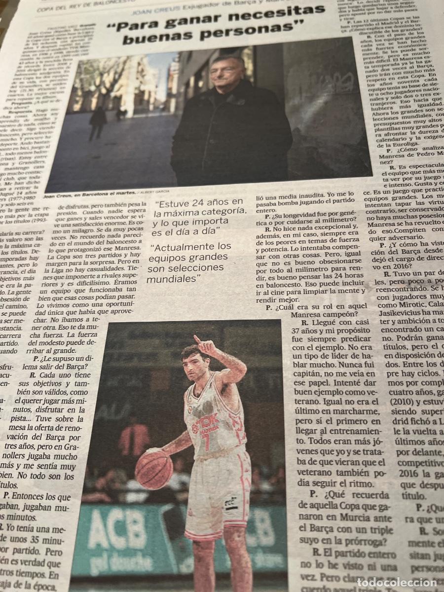 Collection Newspaper El Pa&iacute;s: JOAN &rdquo;CHICHI&rdquo; CREUS. BALONCESTO. TDK MANRESA, BAR&Ccedil;A. BARCELONA.