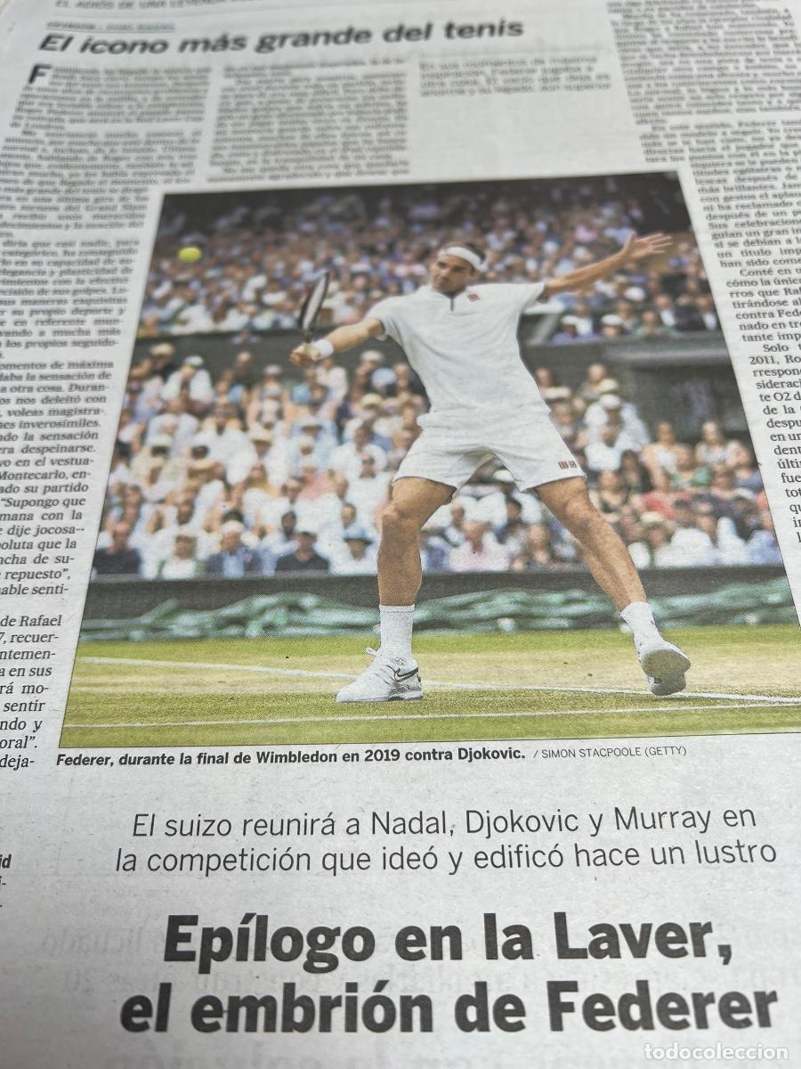 Coleccionismo de peri&oacute;dico El Pa&iacute;s: Dossier ROGER FEDERER. TENIS. - Foto 1