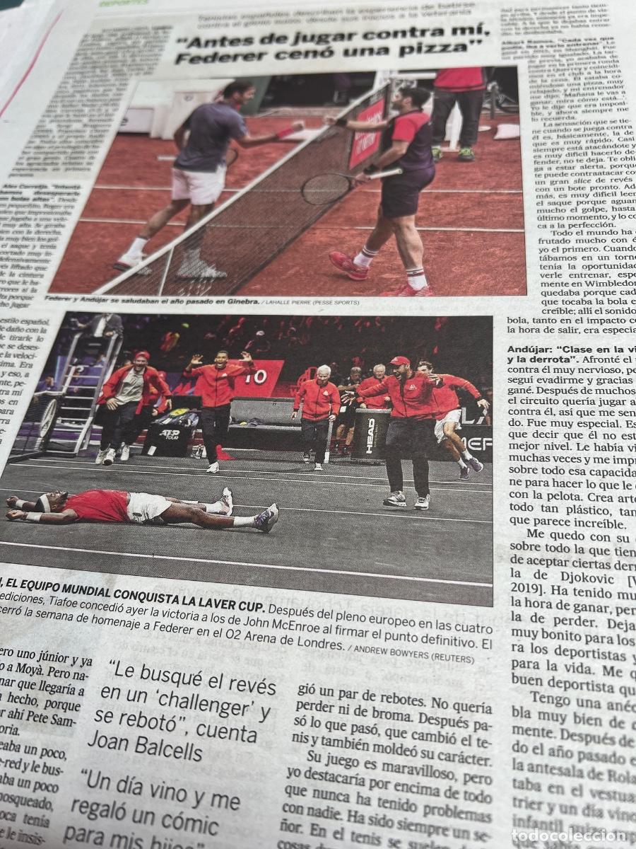 Coleccionismo de peri&oacute;dico El Pa&iacute;s: Dossier ROGER FEDERER. TENIS. - Foto 8