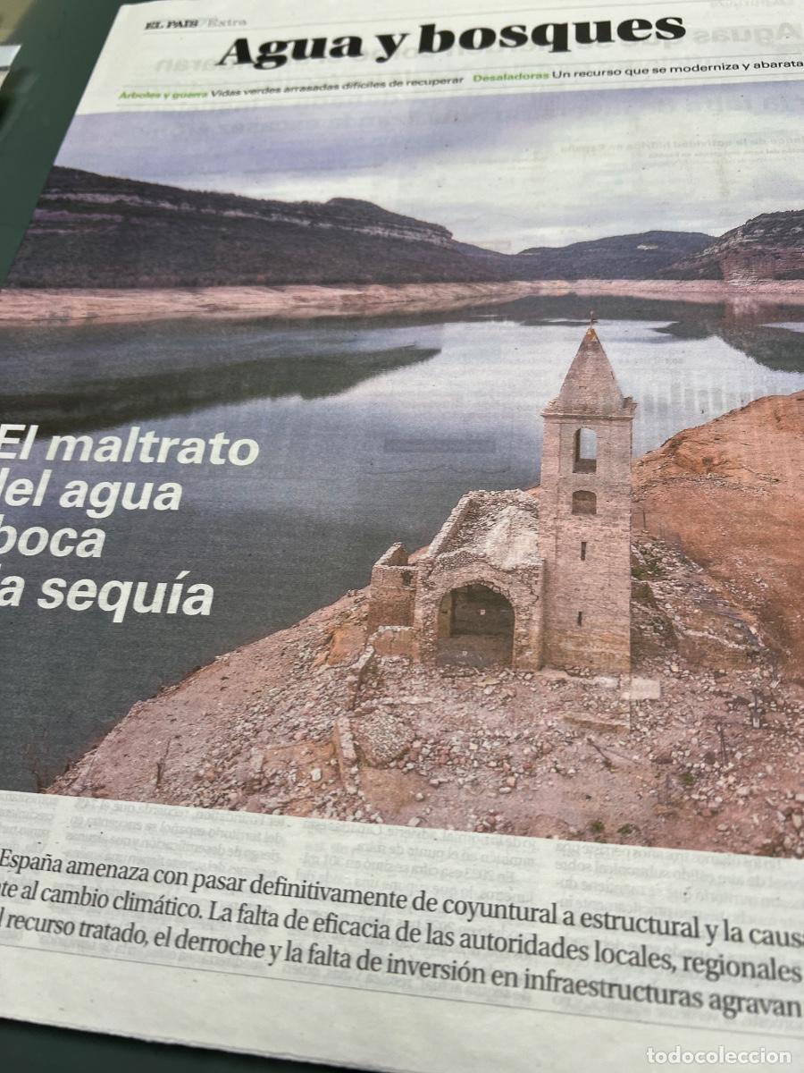 Colecionismo do Jornal El Pa&iacute;s: MEDIO AMBIENTE. AGUA Y BOSQUES. CAMBIO CIM&Aacute;TICO. SEQU&Iacute;A. DESALACI&Oacute;N. Suplemento El Pa&iacute;s.