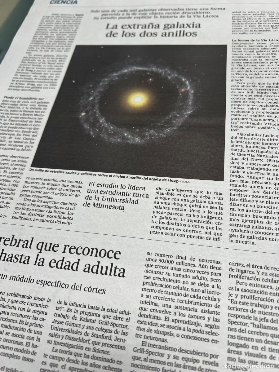 Colecionismo do Jornal El Pa&iacute;s: ASTRONOM&Iacute;A. GALAX&Iacute;A. V&Iacute;A L&Aacute;CTEA. OBJETO DE HOAG. Daniel Mediavilla.