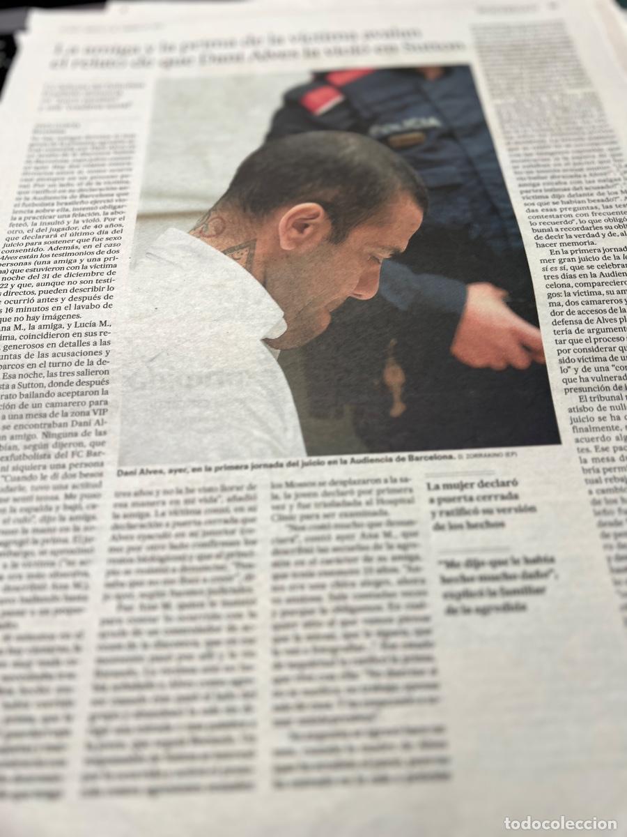 Colecionismo do Jornal El Pa&iacute;s: Dossier CASO DANI ALVES (1). FEMINISMO. MACHISMO. ABUSO SEXUAL. CONSENTIMIENTO SEXUAL. ME TOO