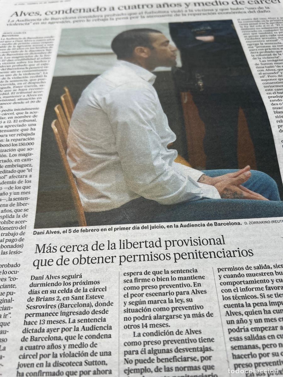 Colecionismo do Jornal El Pa&iacute;s: Dossier (2) CASO DANI ALVES. FEMINISMO. MACHISMO. ABUSO SEXUAL. CONSENTIMIENTO SEXUAL. ME TOO
