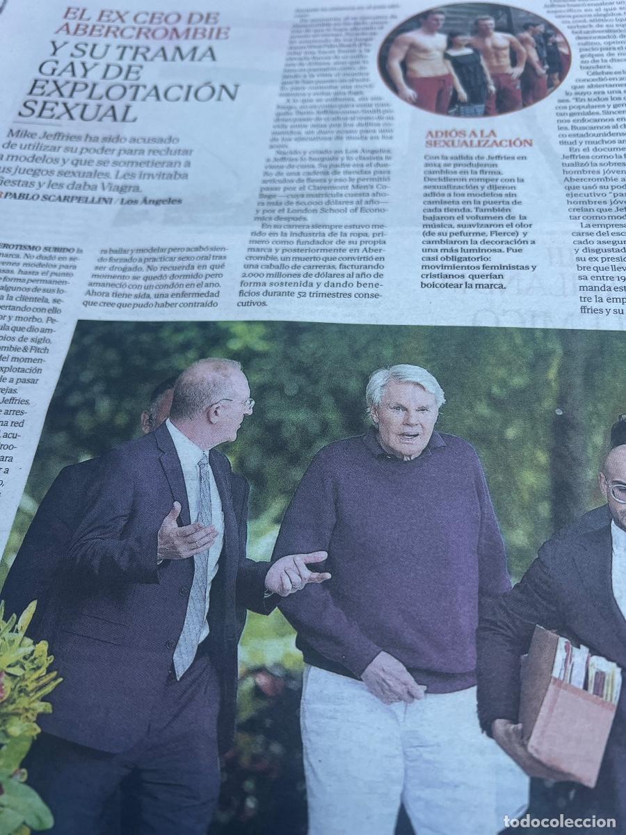 Sammeln von Zeitungen El Pa&iacute;s: ABERCROMBIE. MIKE JEFFRIES. EXPLOTACI&Oacute;N SEXUAL MODELOS. Moda.