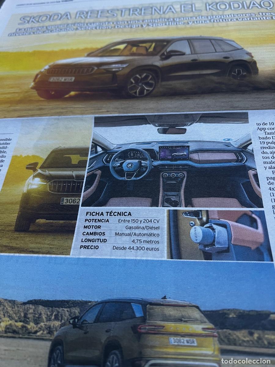 Sammeln von Zeitungen El Pa&iacute;s: Historia AUTOMOCI&Oacute;N. SKODA. AUTOMOCI&Oacute;N. KLAUS ZELLMER. KODIAQ