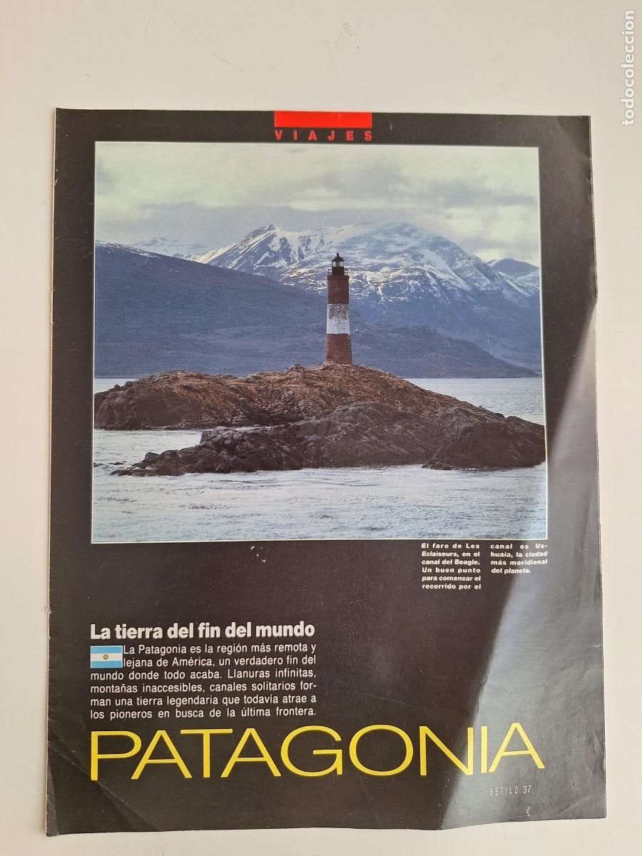 Collezionismo di Peri&oacute;dico El Pa&iacute;s: Reportaje Estilo Viajes Patagonia La tierra del fin del mundo