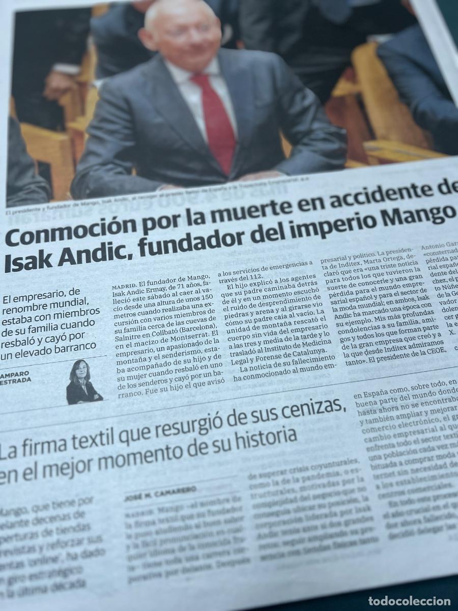Coleccionismo de peri&oacute;dico El Pa&iacute;s: Dossier MANGO. ISAK ANDIC. MODA. - Foto 8