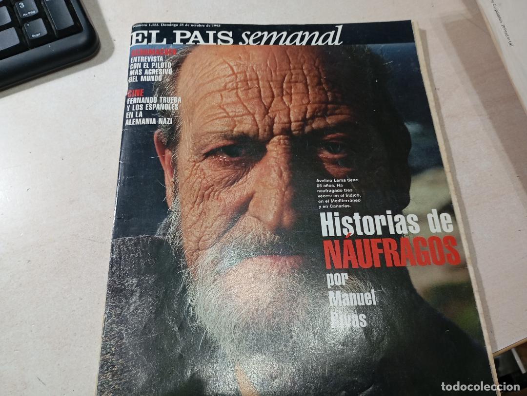 Collezionismo di Peri&oacute;dico El Pa&iacute;s: PENELOPE CRUZ SCHUMACHER TRUEBA REFUGIADOS ALBANESES AVELINO LEMA EL PAIS SEMANAL 1998