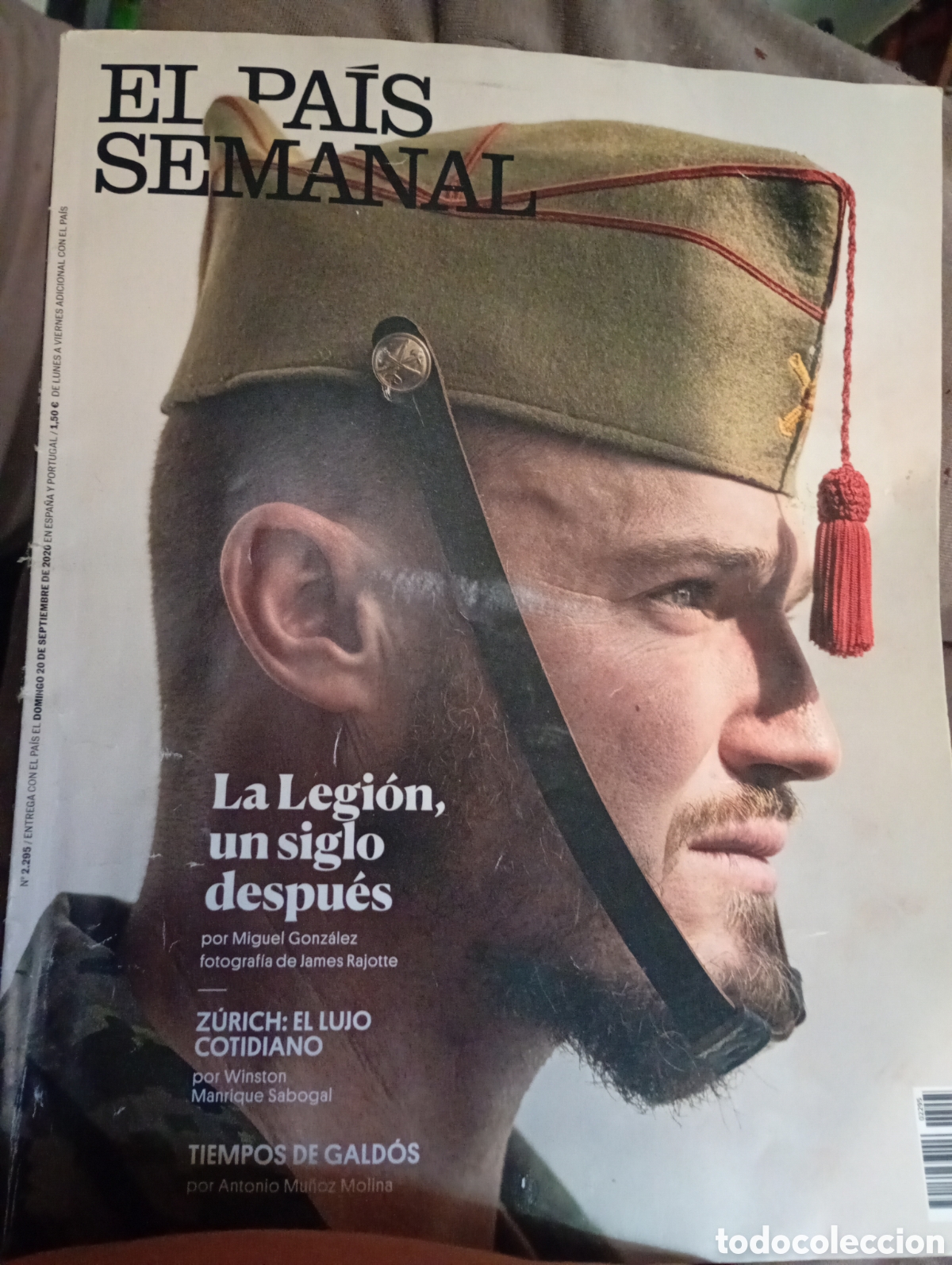 Coleccionismo de Peri&oacute;dico El Pa&iacute;s: El Pais Semanal 2295 A&ntilde;o 2020 La Legion un siglo despues