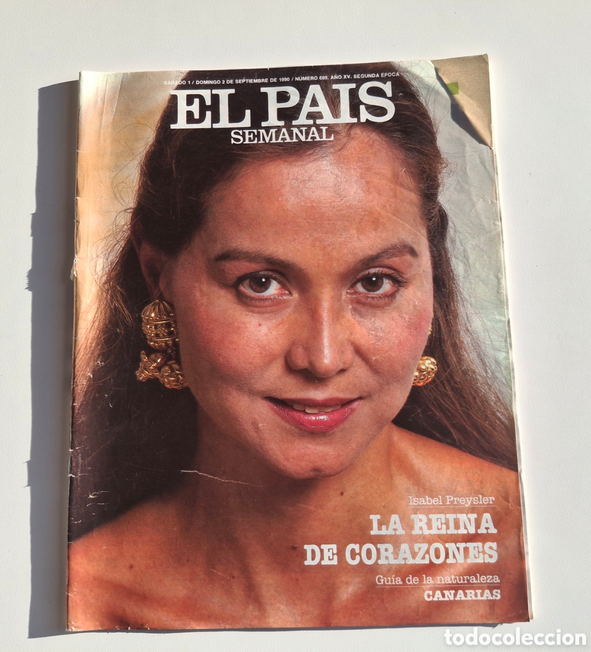 Collection Newspaper El Pa&iacute;s: EL PAIS SEMANAL N&deg; 699 SEGUNDA &Eacute;POCA. ISABEL PREYSLER