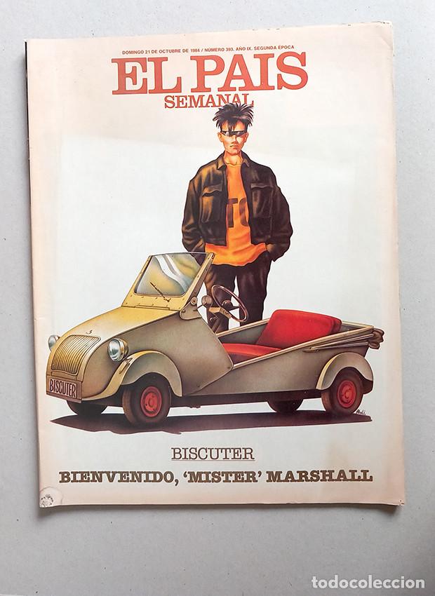 Coleccionismo de Peri&oacute;dico El Pa&iacute;s: Bisc&uacute;ter. Rafael Canogar. Garganta la Olla, Venezuela El Pa&iacute;s Semanal 21 octubre 1984