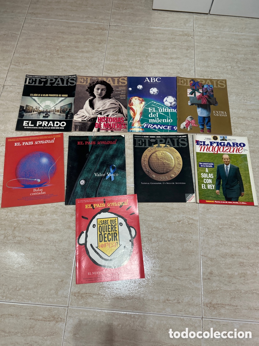 Coleccionismo de Peri&oacute;dico El Pa&iacute;s: Revistas El pa&iacute;s lote