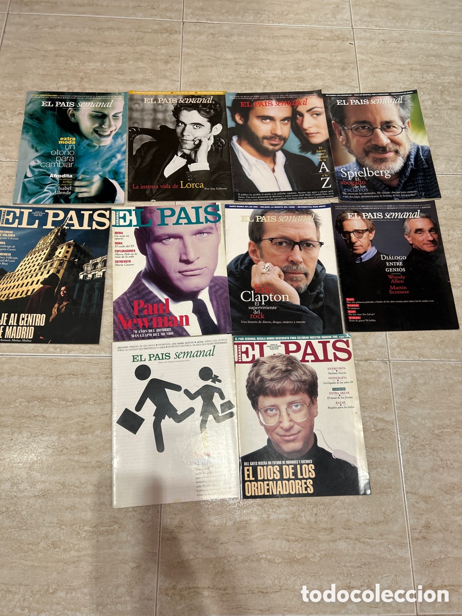 Coleccionismo de Peri&oacute;dico El Pa&iacute;s: Revistas El pa&iacute;s lote