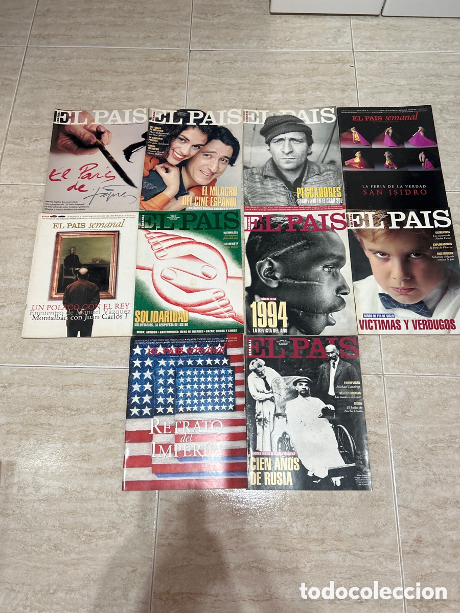 Coleccionismo de Peri&oacute;dico El Pa&iacute;s: Revistas El pa&iacute;s lote