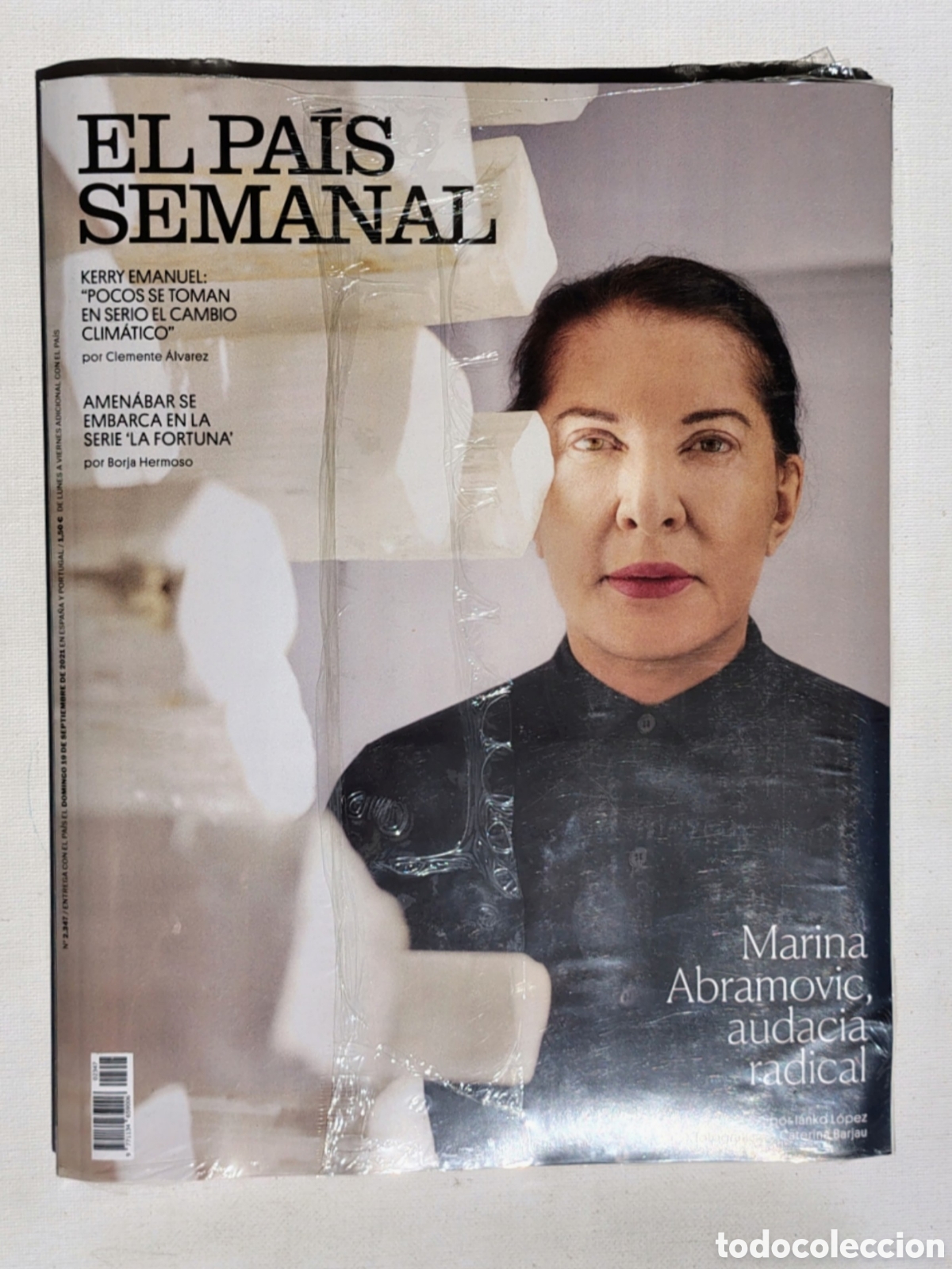 Coleccionismo de Peri&oacute;dico El Pa&iacute;s: El Pa&iacute;s Semanal n&ordm; 2347 &ndash; Marina Abramović + suplemento Don Quijote (nuevo)
