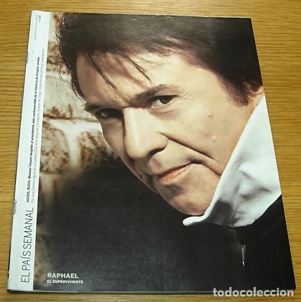 Coleccionismo de Peri&oacute;dico El Pa&iacute;s: Revista El Pa&iacute;s Semanal n&ordm; 1681 RAPHAEL Portada + 10 P&aacute;ginas 2008 KATE WINSLET 3 P&aacute;ginas
