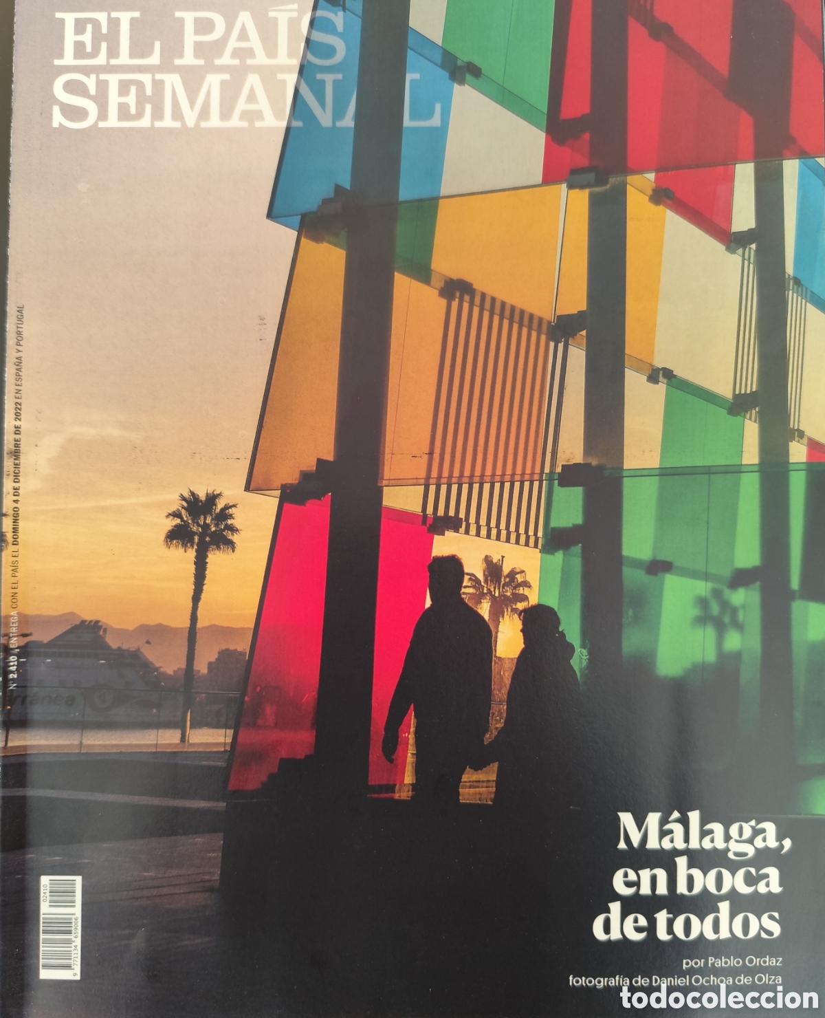 Coleccionismo de Peri&oacute;dico El Pa&iacute;s: REVISTA EL PA&Iacute;S SEMANAL 04/12/22. BECKY G. JERO FREIXAS Y JOSEFINA DEL CABO.