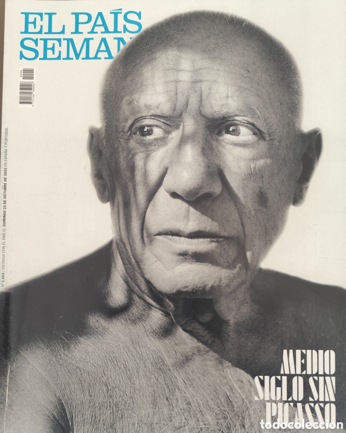 Coleccionismo de Peri&oacute;dico El Pa&iacute;s: REVISTA EL PAIS SEMANAL 23/10/22. PABLO PICASSO