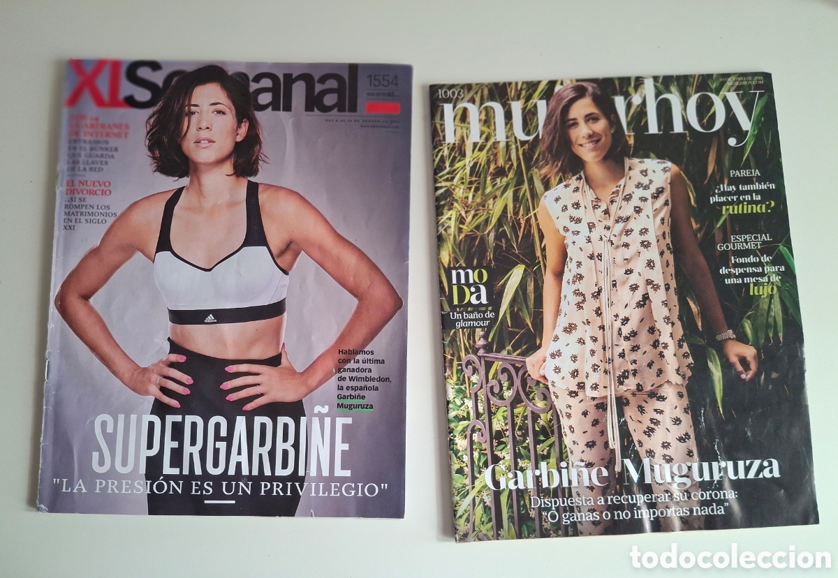 Coleccionismo de Peri&oacute;dico El Pa&iacute;s: DOBLE DE GARBI&Ntilde;E MUGURUZA